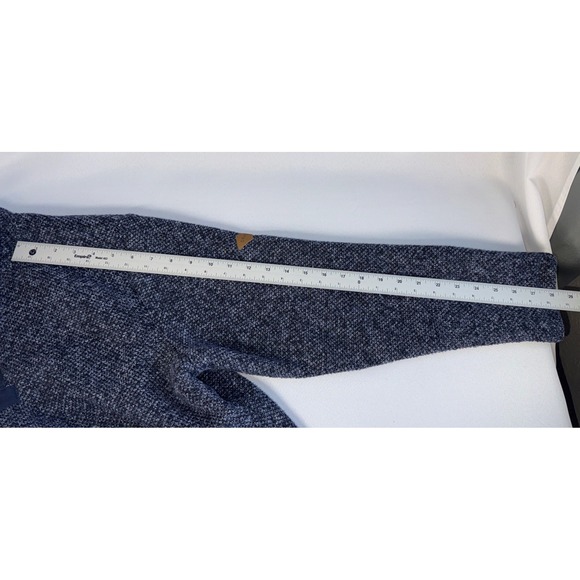 Orvis Quarter Zip Sherpa Lined Pullover Heavy Sweater Blue Super Soft‎ Men's L - Picture 12 of 13